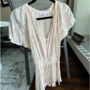 Olivaceous snake skin drop waist dress